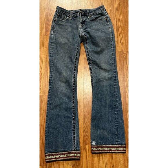 Miss Me Denim - Miss Me Jeans Womens 26 Denim Pants Bedazzled Bling Pockets Distressed JE5639E2L